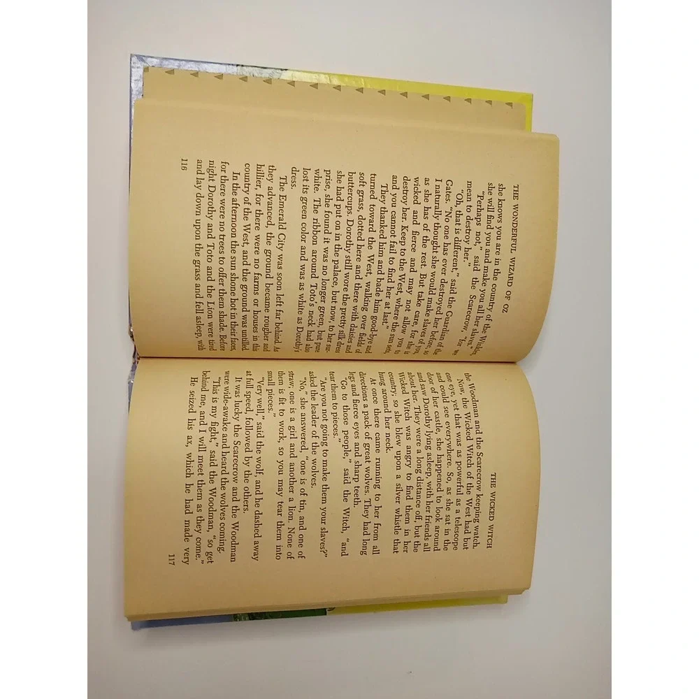 1970 The Wizard Of‎ Oz By L. Frank Baum Book Hardcover
